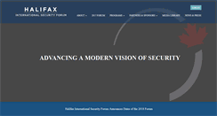 Desktop Screenshot of halifaxtheforum.org